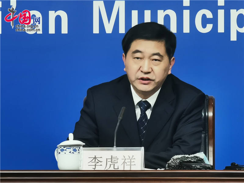 图为西安市发展和改革委员会副主任李虎祥.