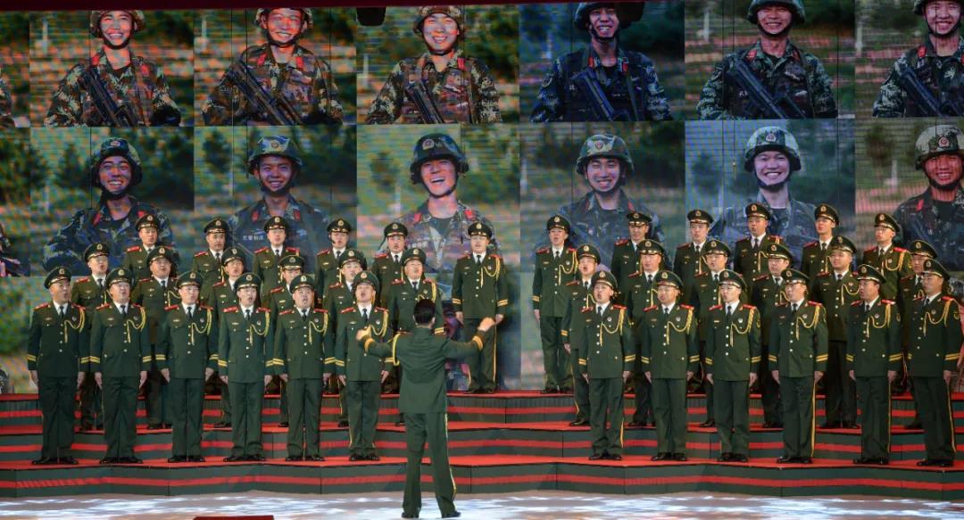 武警部队举办庆祝建党100周年新时代忠诚卫士组歌专场歌会[组图]