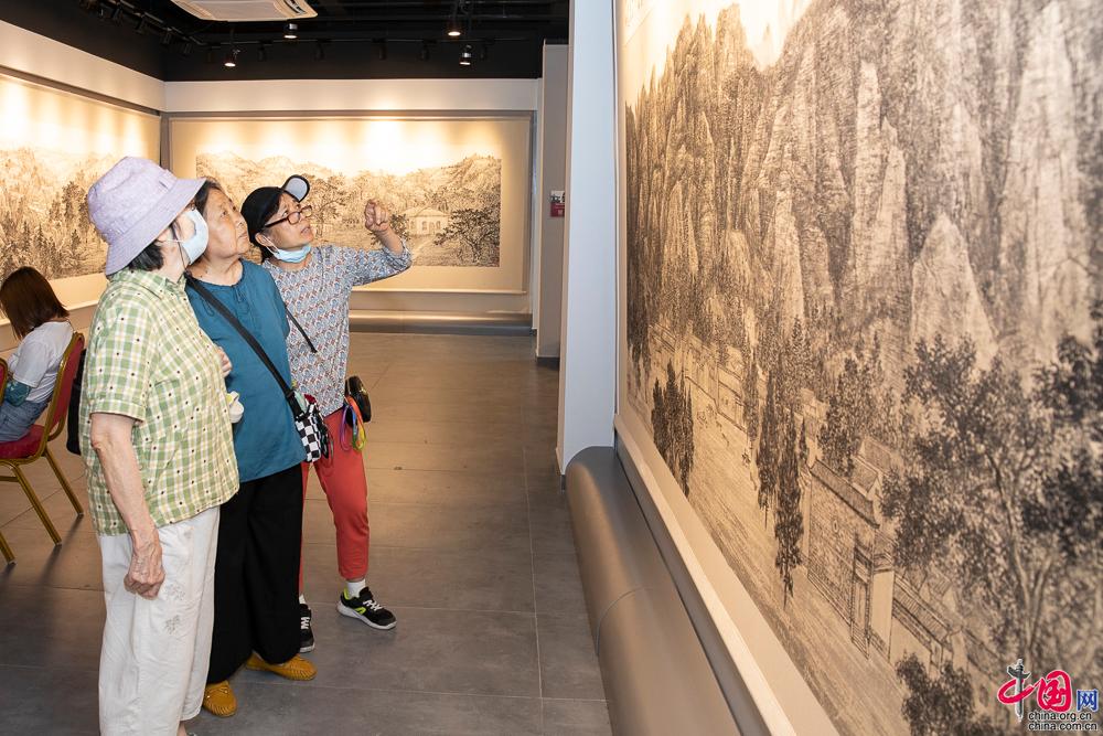 "我心向往—庆祝建党百年·董希源作品汇报展"在北京展出