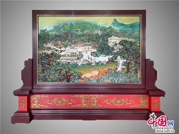 北京：金漆100系列活动之红色经典漆艺作品展启动_旅游中国_中国网_中国