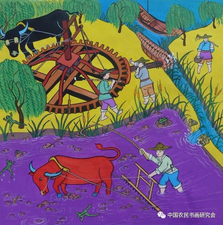 庆丰收 感党恩—2021中国农民丰收节全国农民书画云展(六)