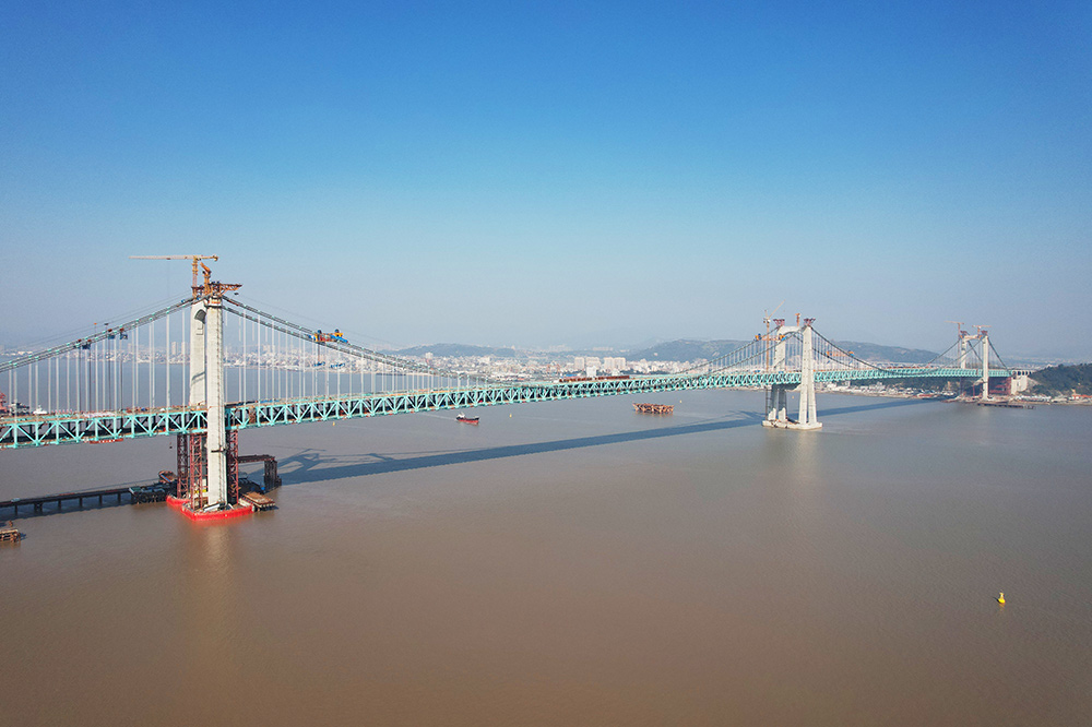 瓯江北口大桥收费图片