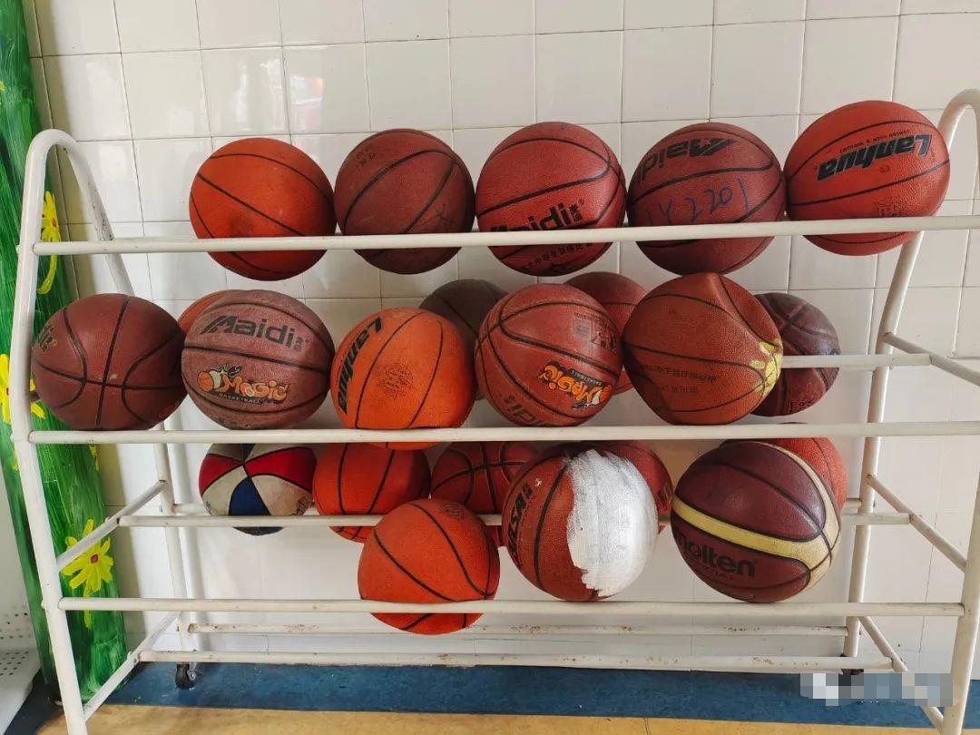 幼儿园废旧篮球利用图片