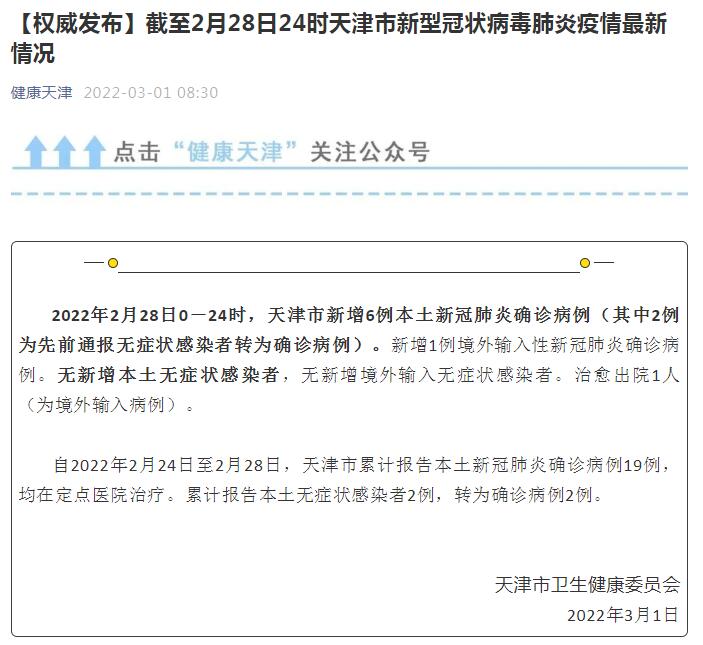 天津新增28例本土确诊病例
 （天津新增28例本土确诊病例详情）