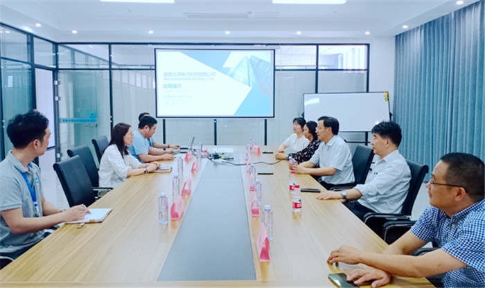 宣城职业技术学院党委书记陈先平带队赴广德经济开发区开展访企拓岗工作