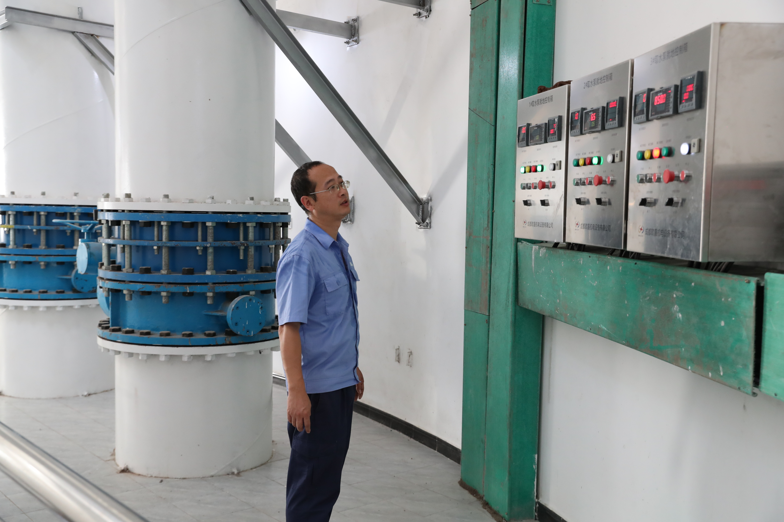 广安区抗旱保用水花园二水厂投用建奇功_中国国情_中国网