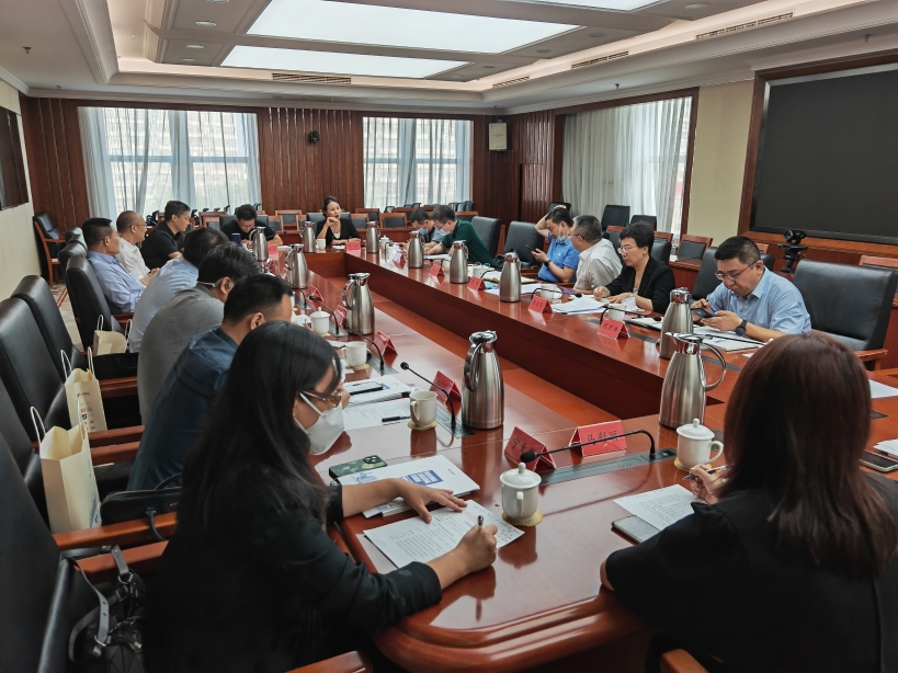 国信中科信息技术研究院领导带队赴北京市石景山区考察座谈