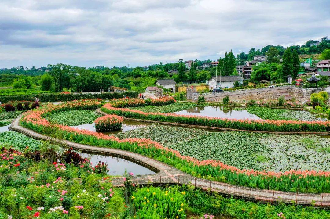 广安凉水井村很低调却美得让人惊艳