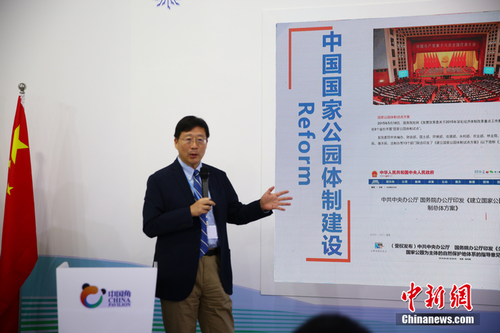 图为王毅在“气候传播与公众意识边会”上进行演讲。 <a target='_blank' href='/' >中新网</a>记者 陈天浩 摄 图为王毅在“气候传播与公众意识边会”上进行演讲。 <a target='_blank' href='/' >中新网</a>记者 陈天浩 摄