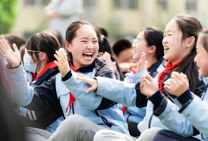 減壓賦能合肥市芙蓉小學舉辦畢業班團建活動