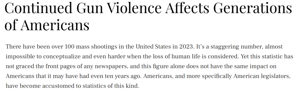 “枪支暴力已成为极右势力针对美国民众的代理人战争”