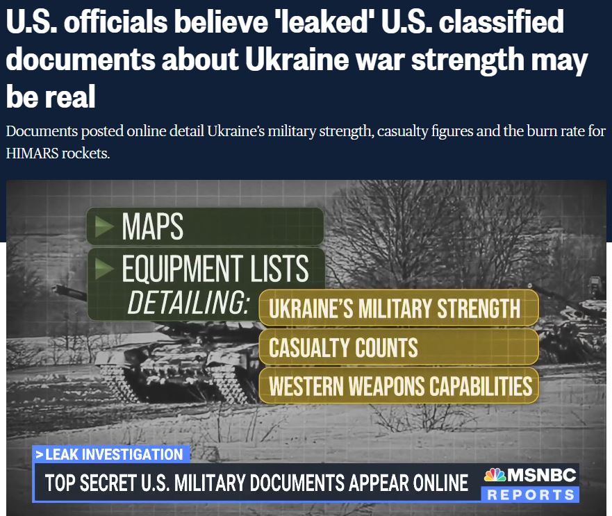 美国介入乌克兰危机有多深？“泄密文件”再添实锤！