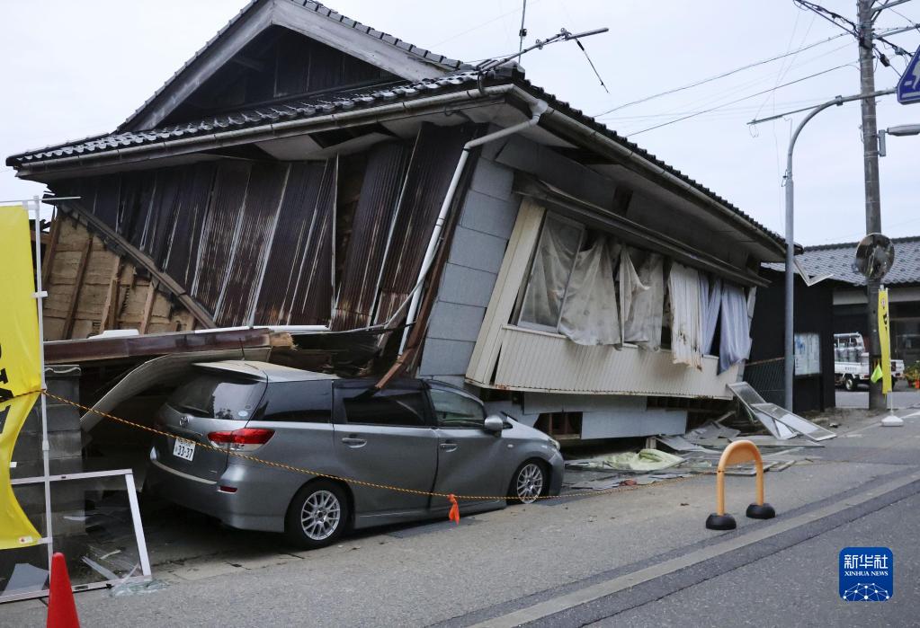 日本石川县能登地区发生6.3级地震