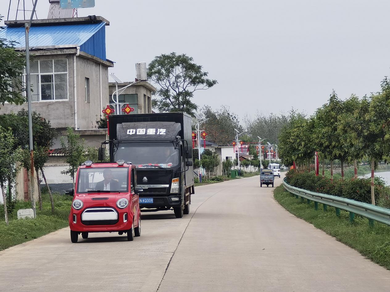 河南固始徐集镇人居环境变化大游子返乡不识家