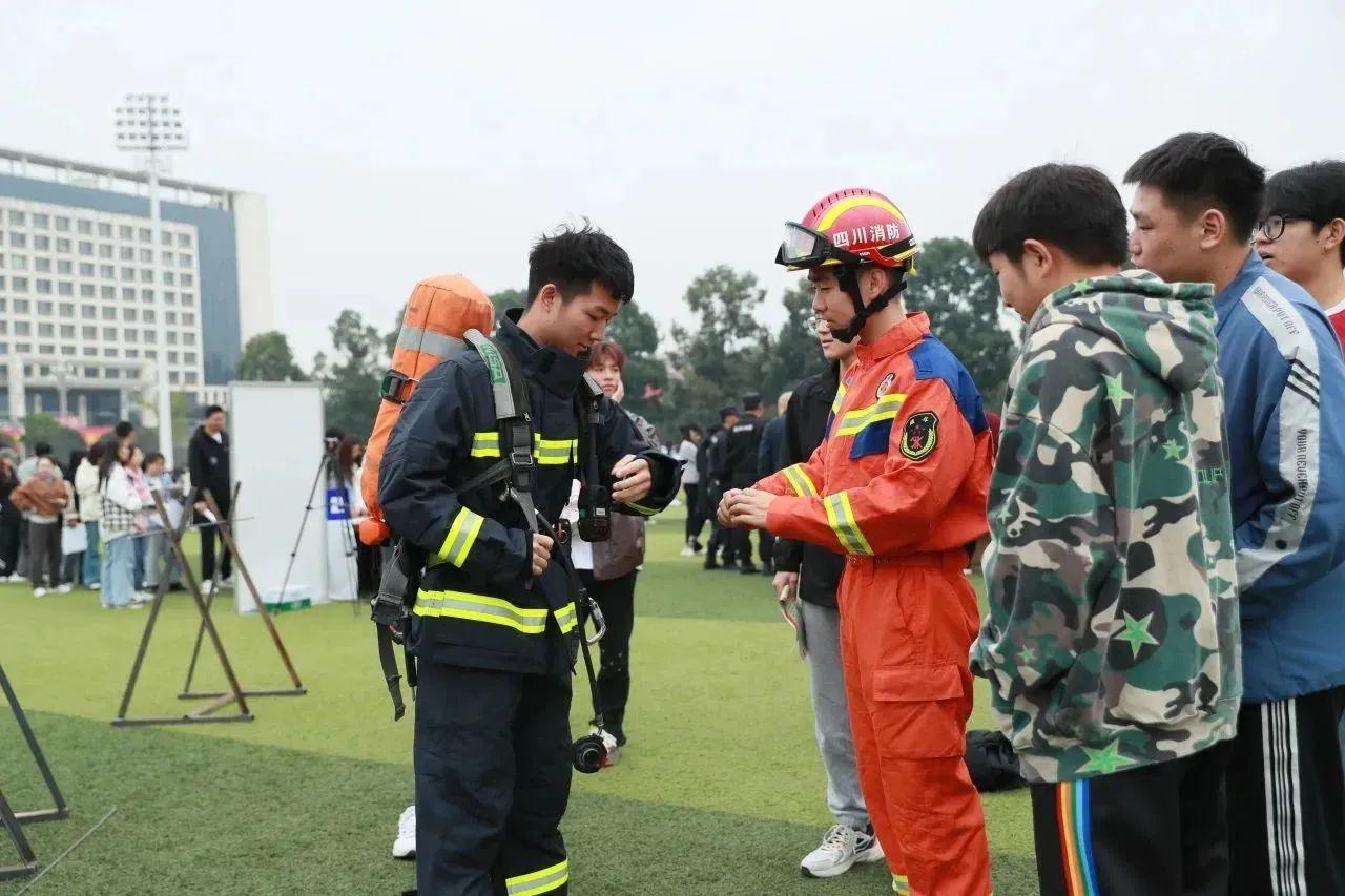 亮点纷呈眉山市消防宣传月活动正式启动