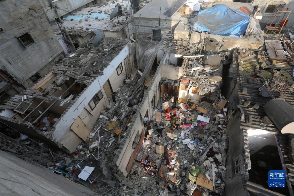 以军空袭加沙南部城市拉法造成至少27人死亡_中国网