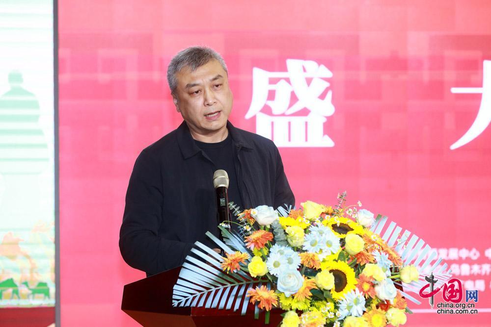 中国-中亚五国青年新锐设计交Kaiyun网址 开云流展暨丝路拾珍—丝绸之路非物质文化遗产展在榆林开幕(图3)