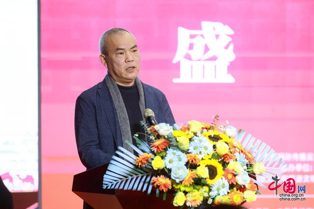 中国-中亚五国青年新锐设计交Kaiyun网址 开云流展暨丝路拾珍—丝绸之路非物质文化遗产展在榆林开幕(图1)