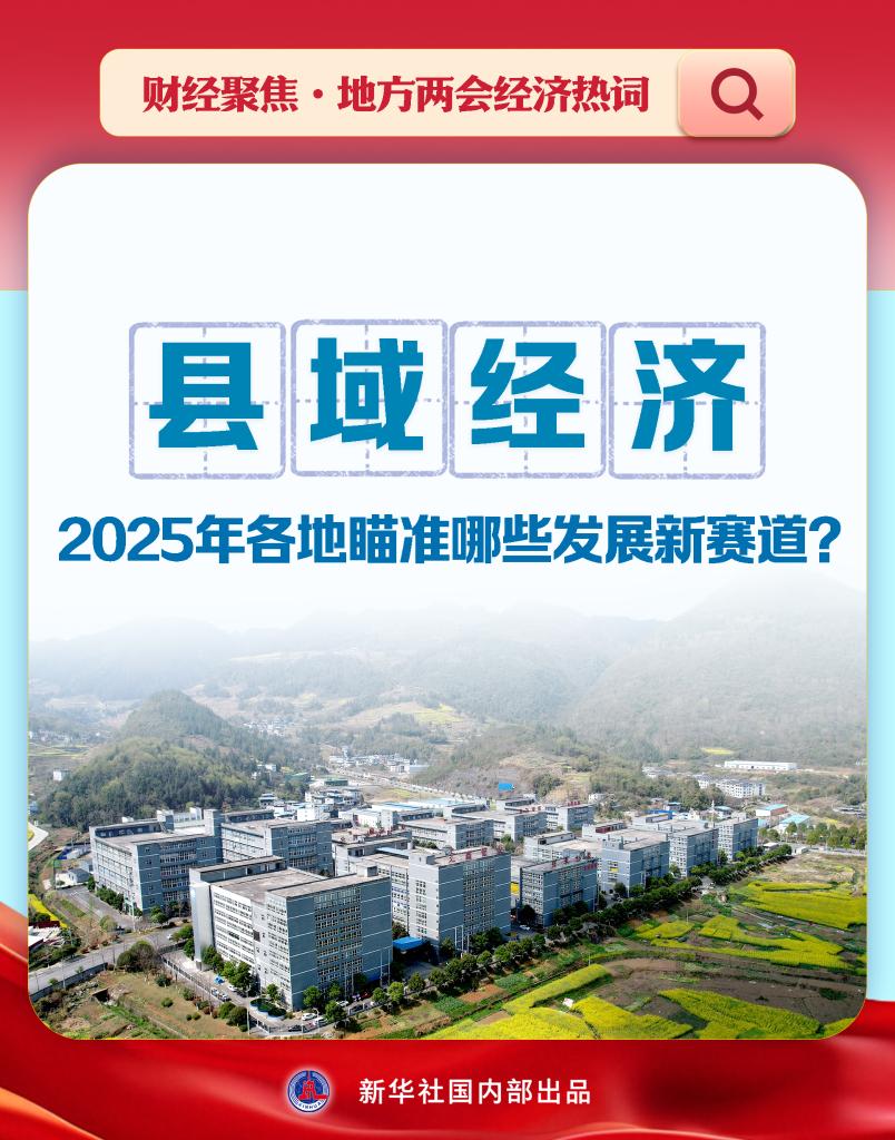 地方两会经济热词｜县域经济，2025年各地瞄准哪些发展新赛道？