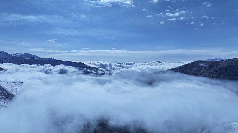 错峰解锁川西冰雪秘境，邂逅宝兴冬日余韵