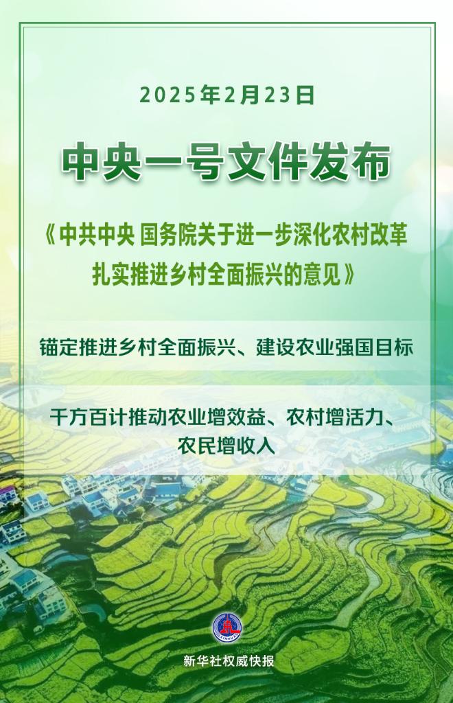 首提发展农业新质生产力，中央一号文件这样点题