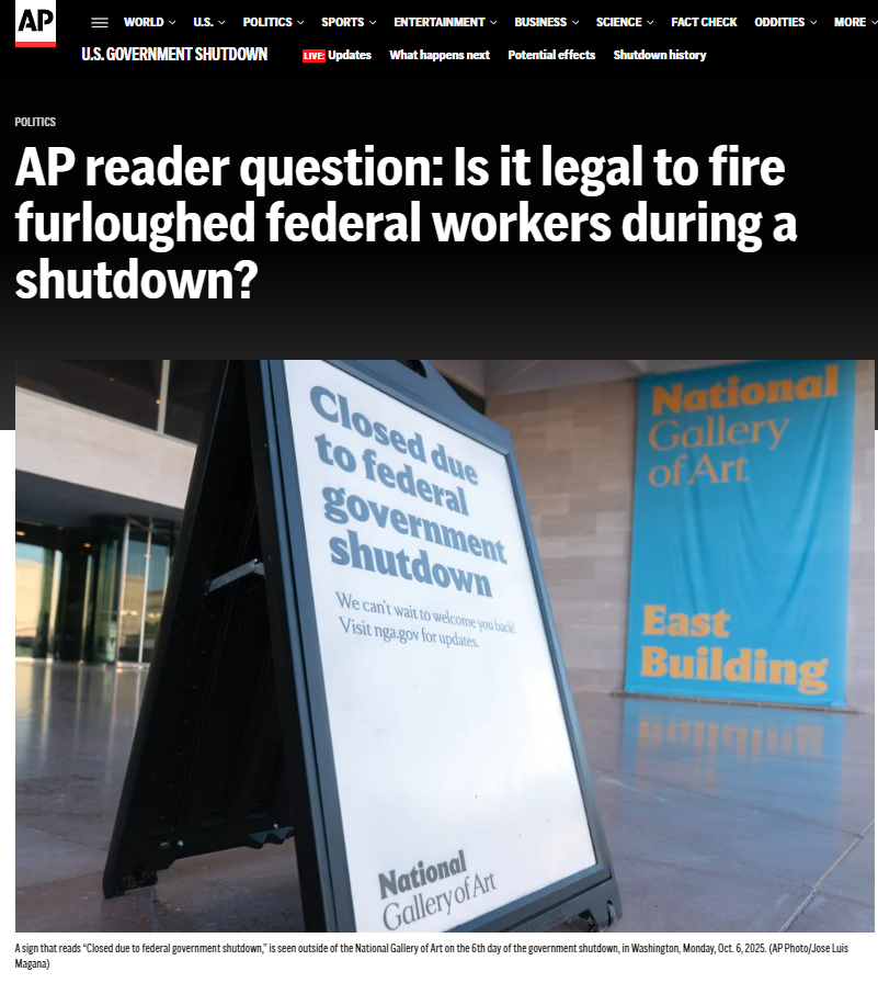 全球媒体聚焦 | 美国政府“停摆”一周，谁的日子不好过？