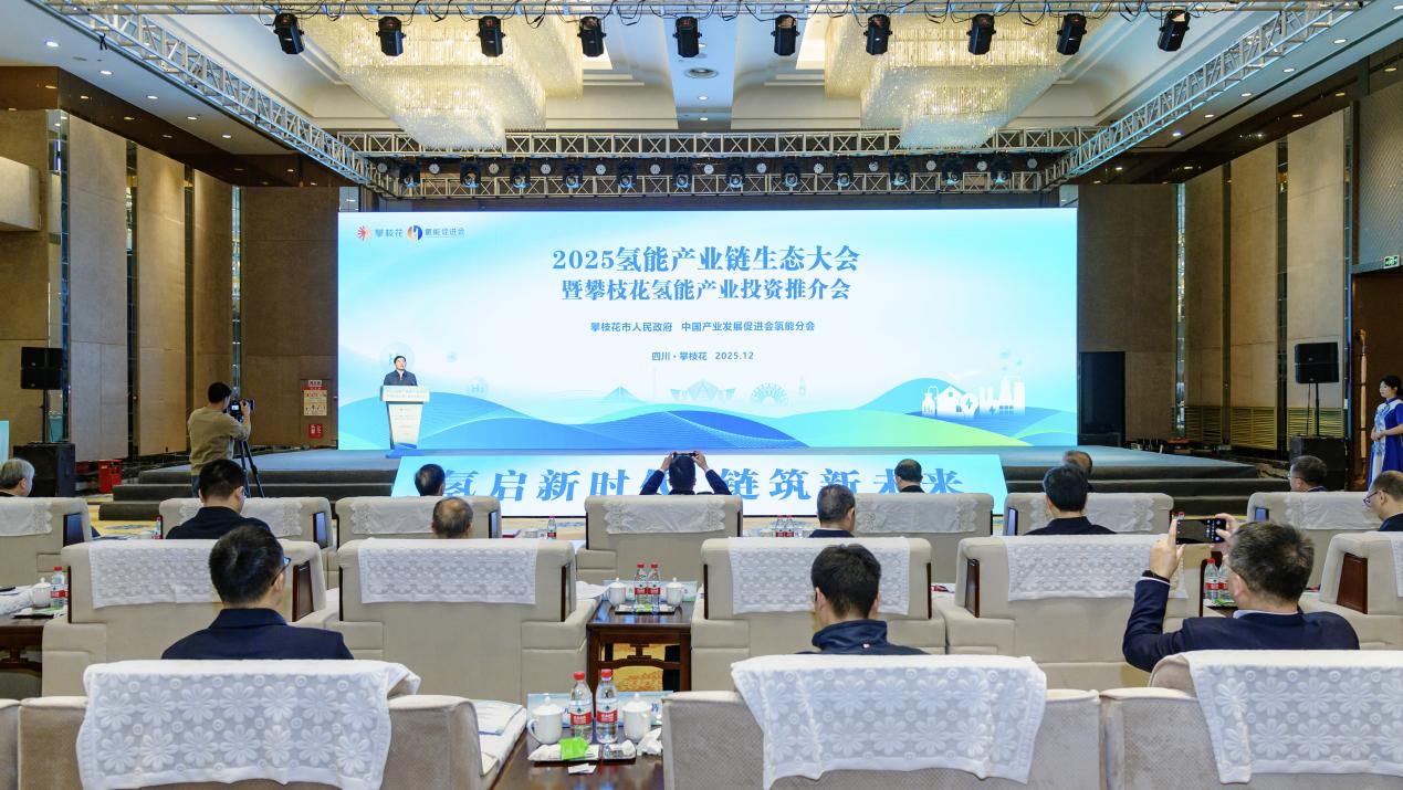 九游会国际四川氢能产业厚积薄发启新程——2025氢能产业链生态大会在攀枝花召开(图1)