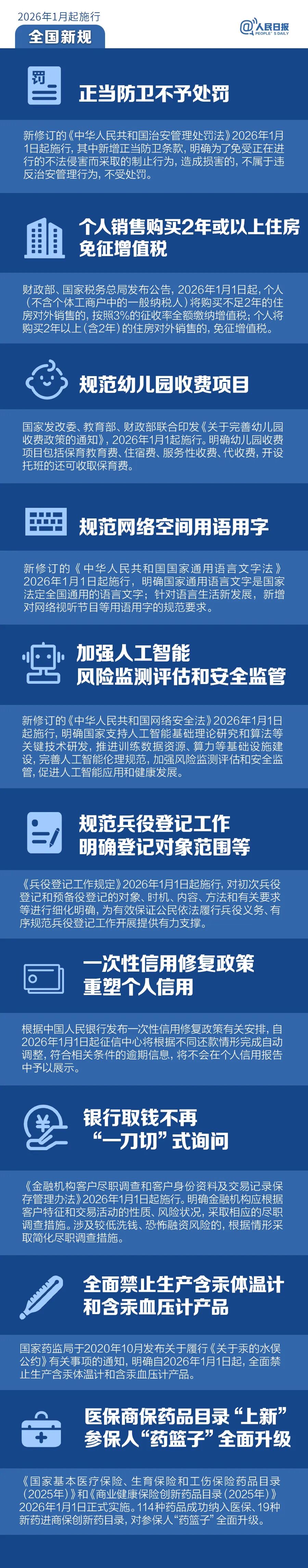 明天起，这些新规将影响你的生活_中国网