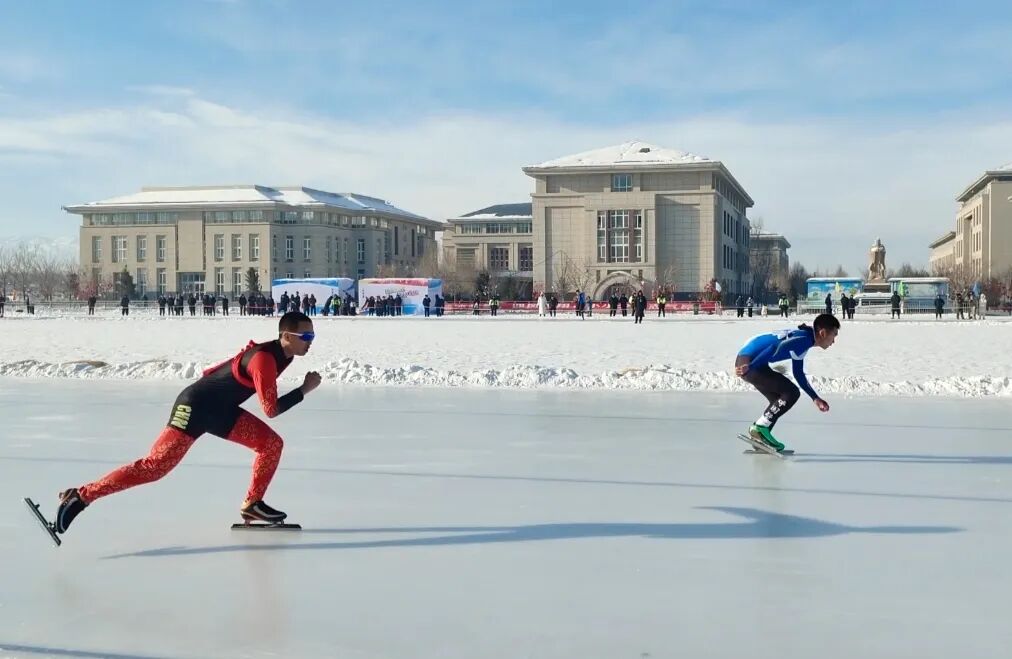 新疆的冬天亚克西丨校园响起冰雪欢乐颂(图2)