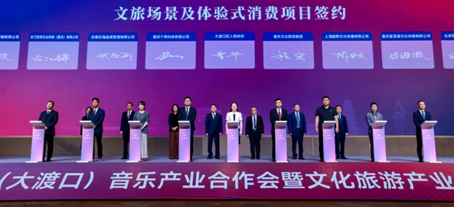 重庆（大渡口）音乐产业合作会暨文化旅游产业推介会成功举办(图7)