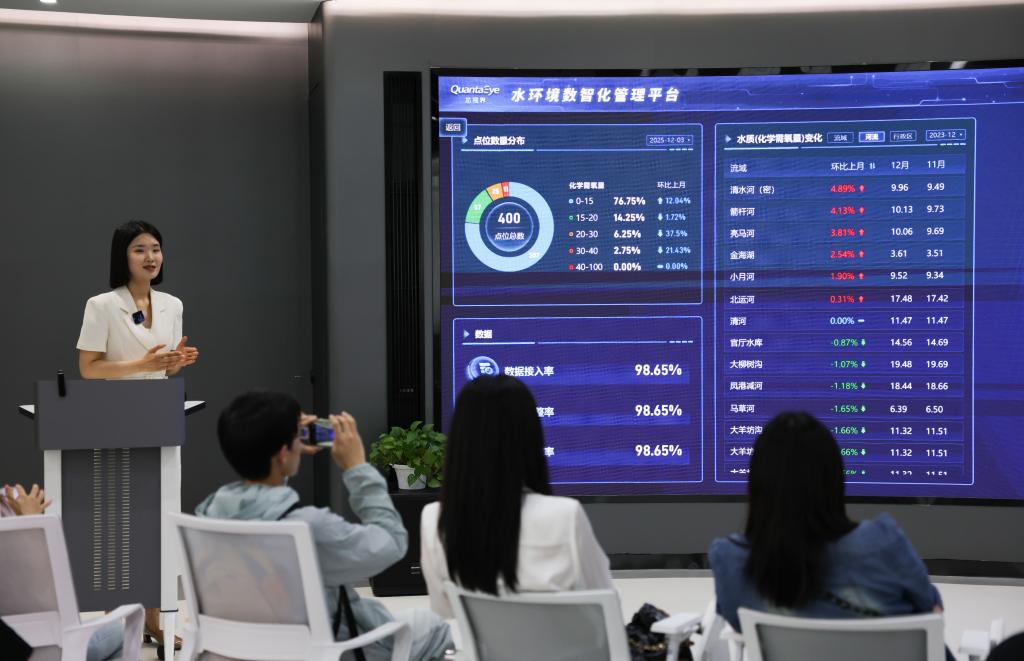 活力中国调研行|一枚光谱芯片如何让水会“说话”(图2)