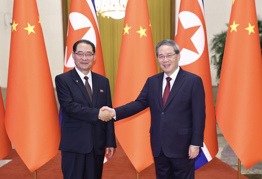 清华长庚医院黄牛号贩子票贩子代网上预约代挂号电话李强同朝鲜内阁总理朴泰成会谈