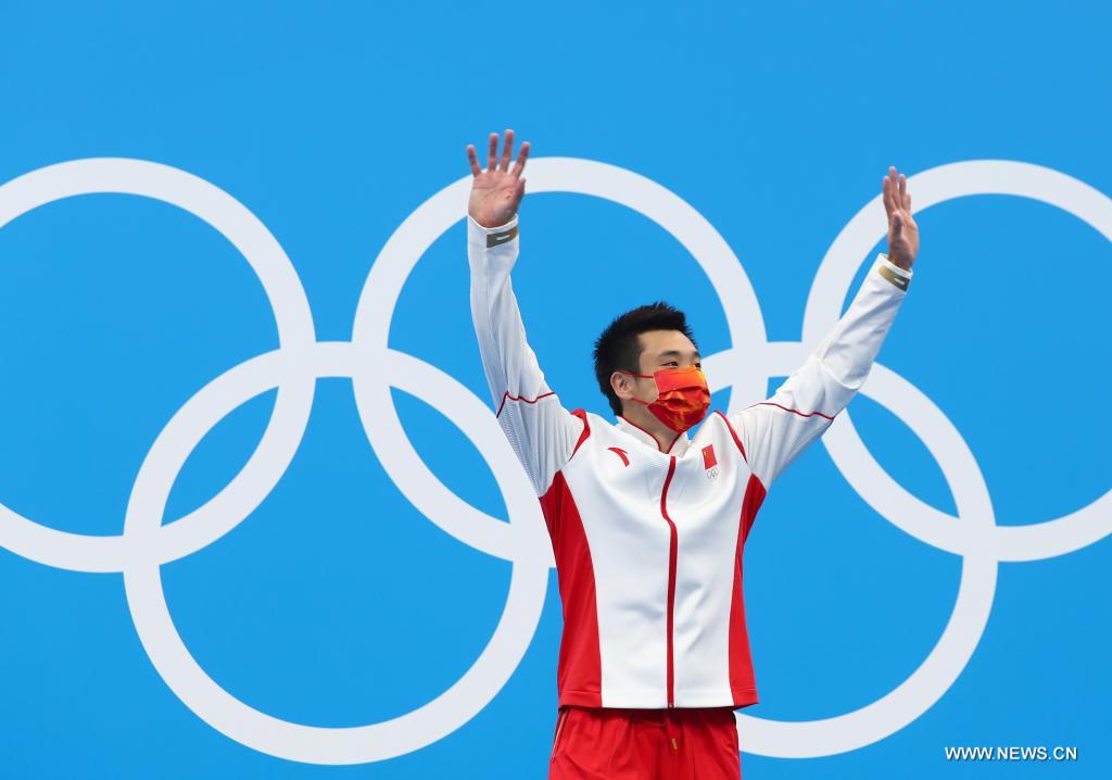 الصيني تساو يفوز بالمركز الأول في مسابقة الغطس من منصة ثابتة 10 م رجال في  أولمبياد طوكيو 2020