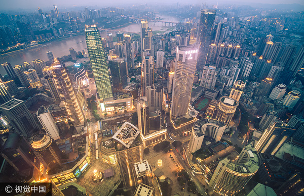 Top 10 Des Villes Chinoises à La Plus Forte Vitalité 2055