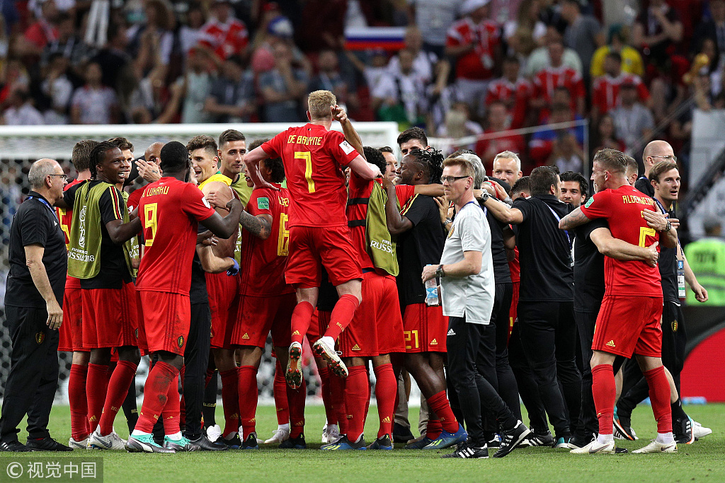 Coupe du monde la Belgique bat le Brésil et atteint les demifinales