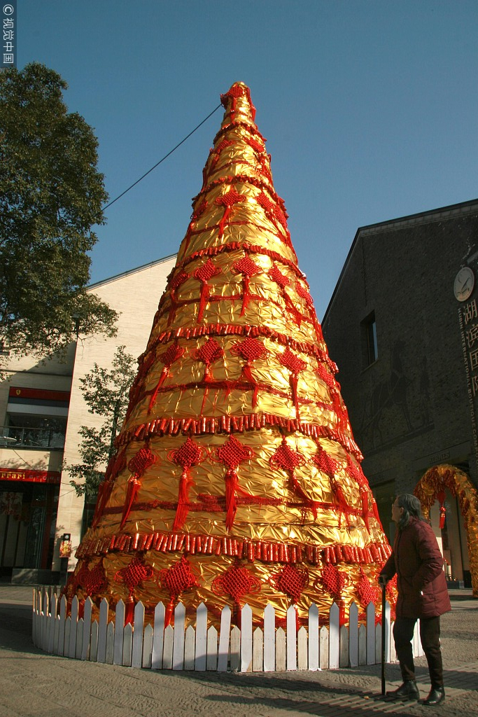 Wie Chinesen Weihnachten feiern mit chinesischer