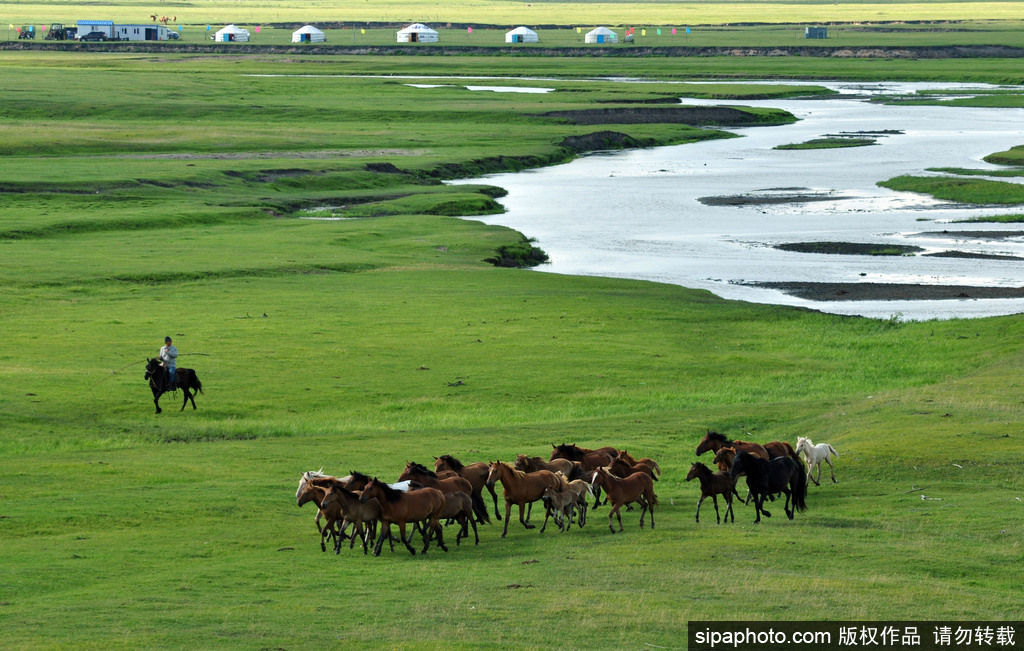 Sommerlandschaft In Der Hulun Buir Steppecn