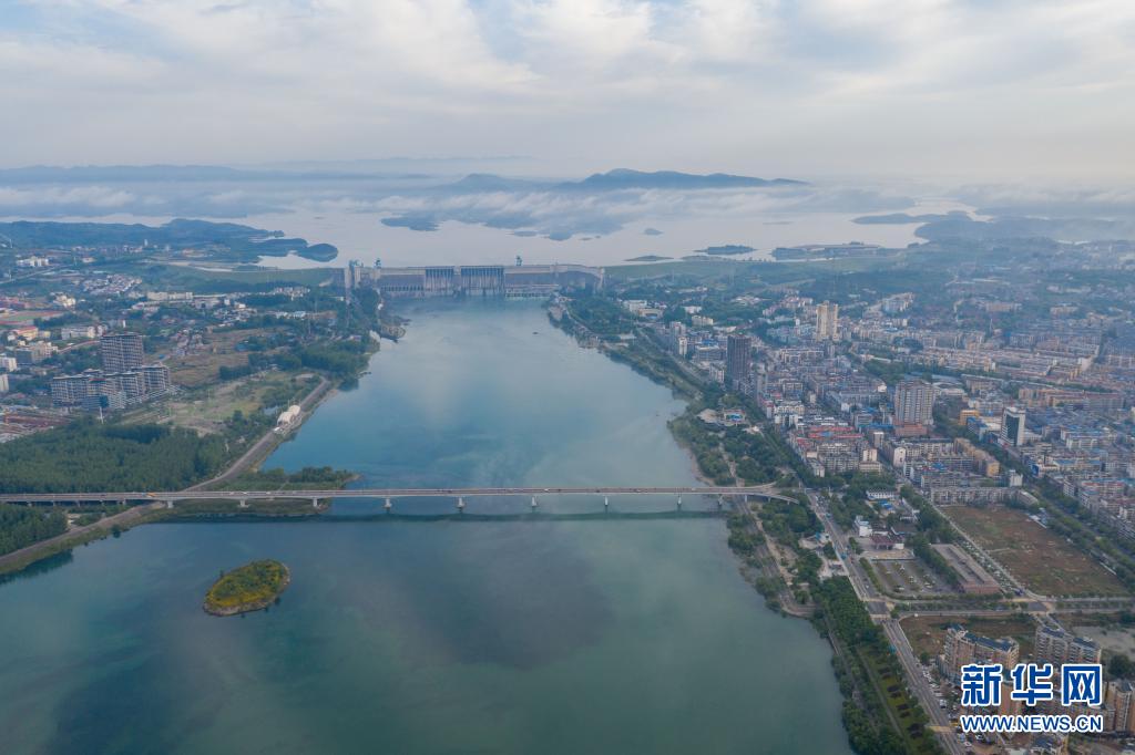 Wasserquelle der mittleren Route des SüdNordWassertransferprojekts