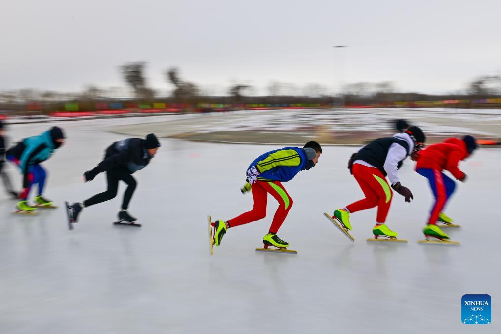 Nordwestchina Schulen Integrieren Wintersport In Den Lehrplan In