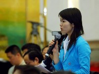 湖南经济电视台记者提问