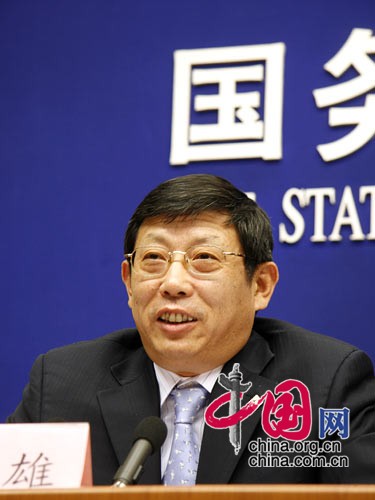 2010年上海世博会执委会常务副主任、中共上海市委常委、副市长杨雄回答记者提问