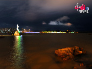 香炉湾の夜景