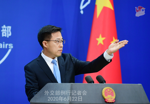 トランプ大統領は新型コロナを「カン・フル」と呼ぶ　中国外交部が断固たる反対を表明
