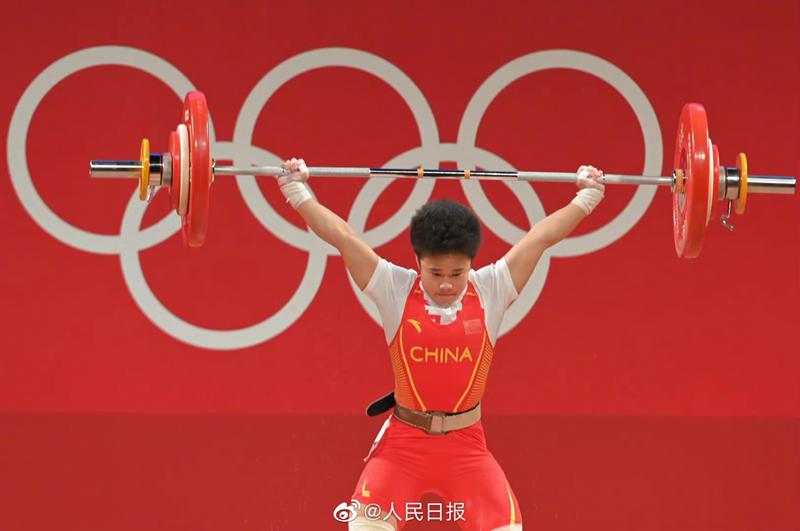 ＜速報＞中國が女子ウエイトリフティングで東京五輪2個目の金メダル