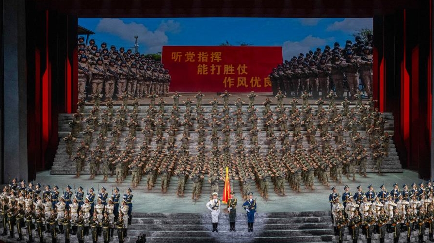 ロシア軍パレード　最新型現役用中国人民解放軍21式儀仗兵礼服上下制帽フルセット DAM】No.78029ABC HONOR GUARD 中国人民解放軍 儀仗兵 陸海空 1