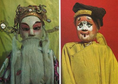  Деревянные куклы из разных регионов Китая 