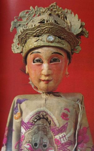 Деревянные куклы из разных регионов Китая 