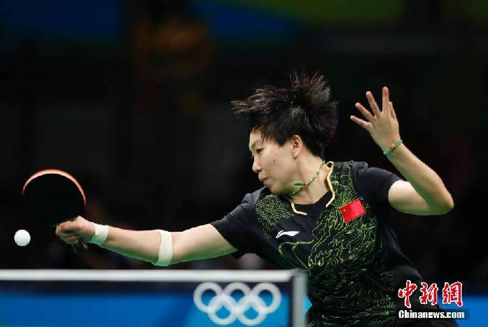 Китаянка Дин Нин завоевала золото Олимпиады в Рио-де-Жанейро в настольном теннисе