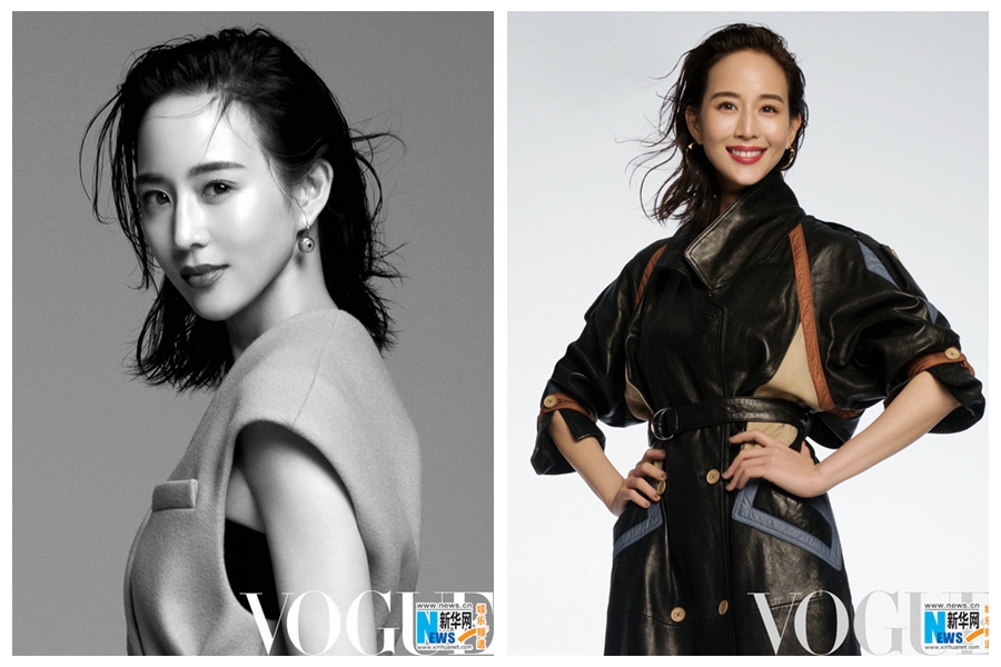 Тайваньская актриса Чжан Цзюньнин попала на модный журнал