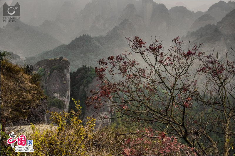 Очаровательные пейзажи на горах Ланшань